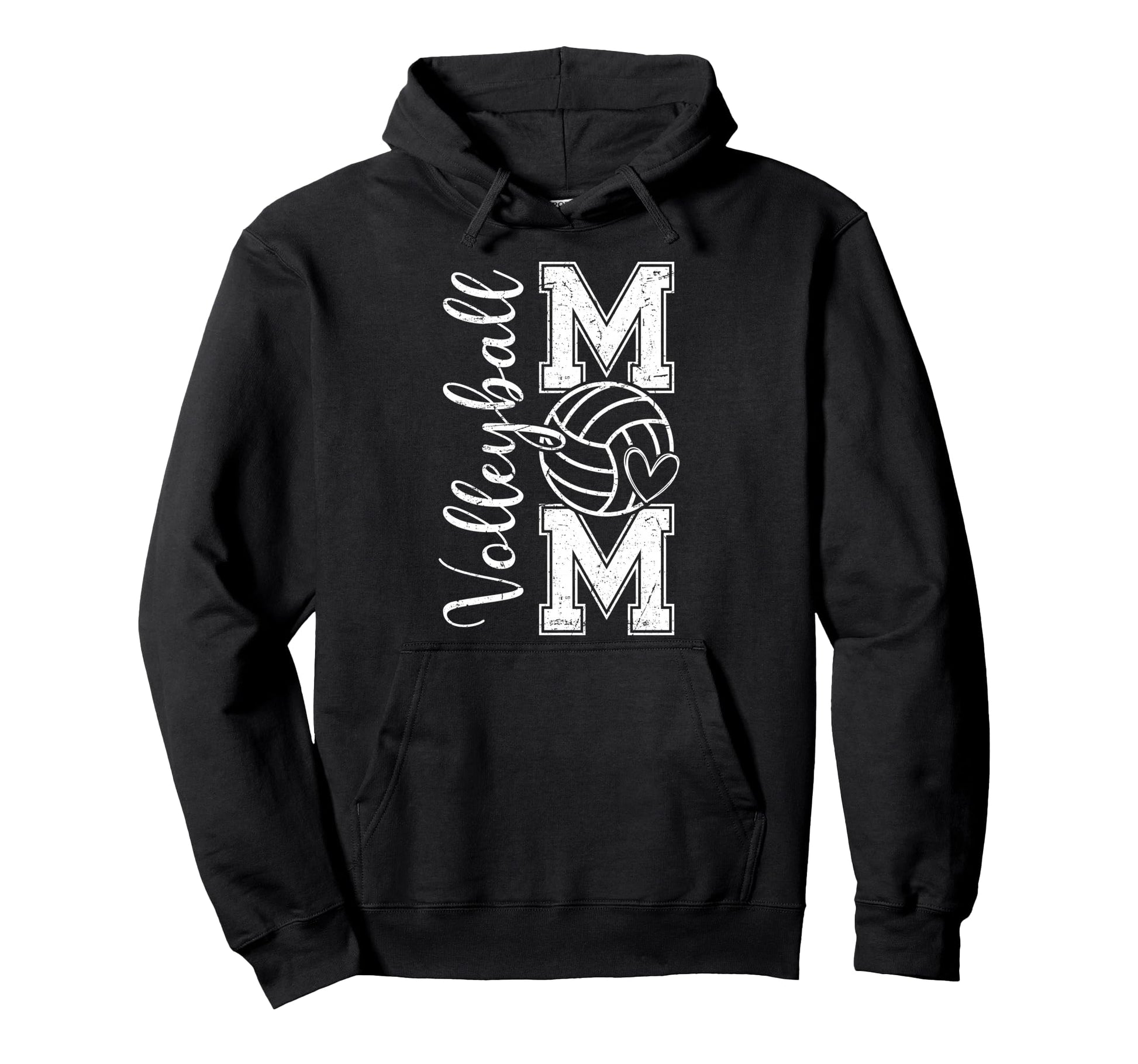 Volleyball Mom Game Day Vibes Hoodie - Casual Everyday Wear for Adults - T-Shirt, Sweatshirt, Hoodie