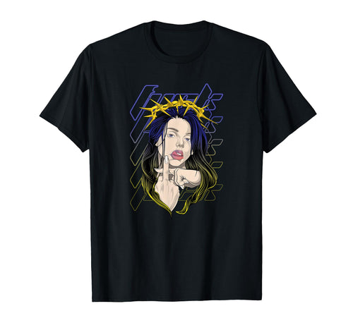 Fvck Crown Aesthetic Edgy Streetwear T-Shirt - Trendy Graphic Unisex - T-Shirt, Sweatshirt, Hoodie