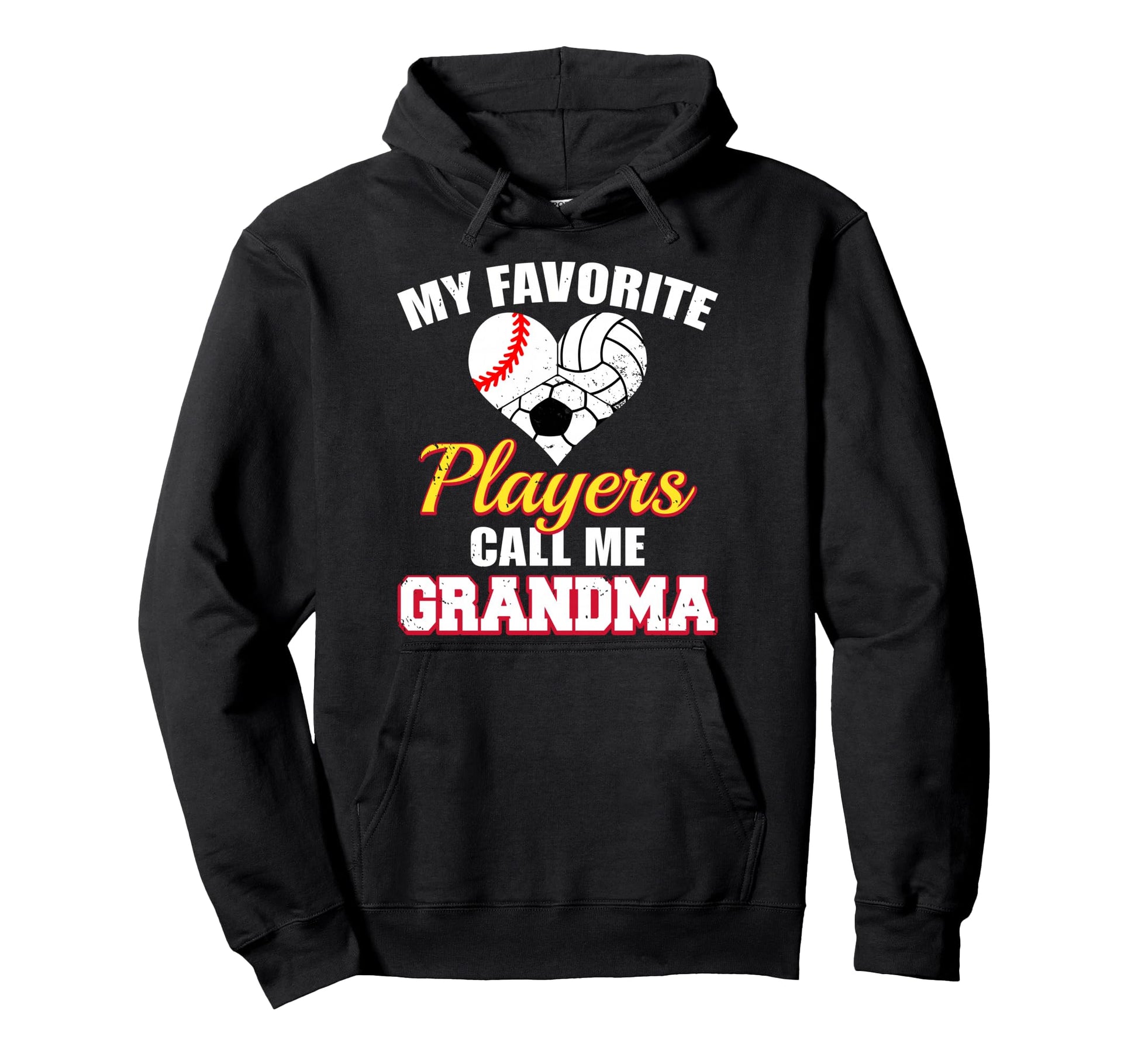 My Favorite Players Baseball Volleyball Hoodie - Custom Art Print Unisex - T-Shirt, Sweatshirt, Hoodie