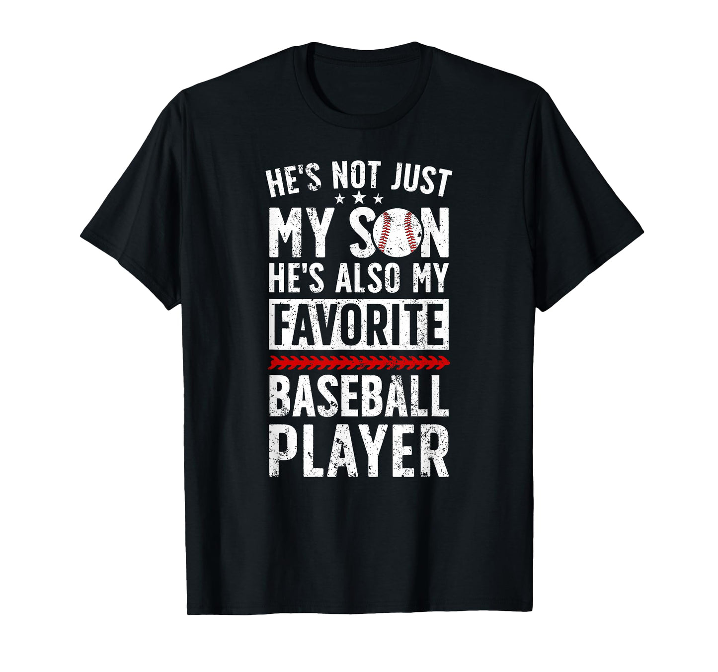 My Favorite Baseball Player Dad T-Shirt - Streetwear Style for Adults - T-Shirt, Sweatshirt, Hoodie