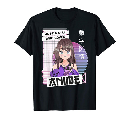 Japanese Kawaii Otaku Anime Vaporwave T-Shirt - Novelty Apparel for Adults - T-Shirt, Sweatshirt, Hoodie