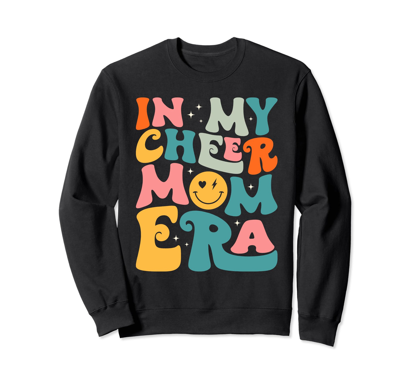 My Cheer Mom Era Cheerleading Sweatshirt - Minimalist Print Men Women - T-Shirt, Sweatshirt, Hoodie