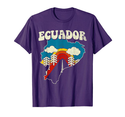 Ecuador Ecuadorian Country T-Shirt - Casual Everyday Wear Men Women - T-Shirt, Sweatshirt, Hoodie