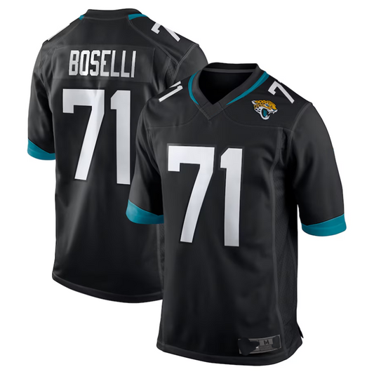 #71 Tony Boselli Player J.Jaguars Black Game Retired Football Jerseys football jersey product view 1