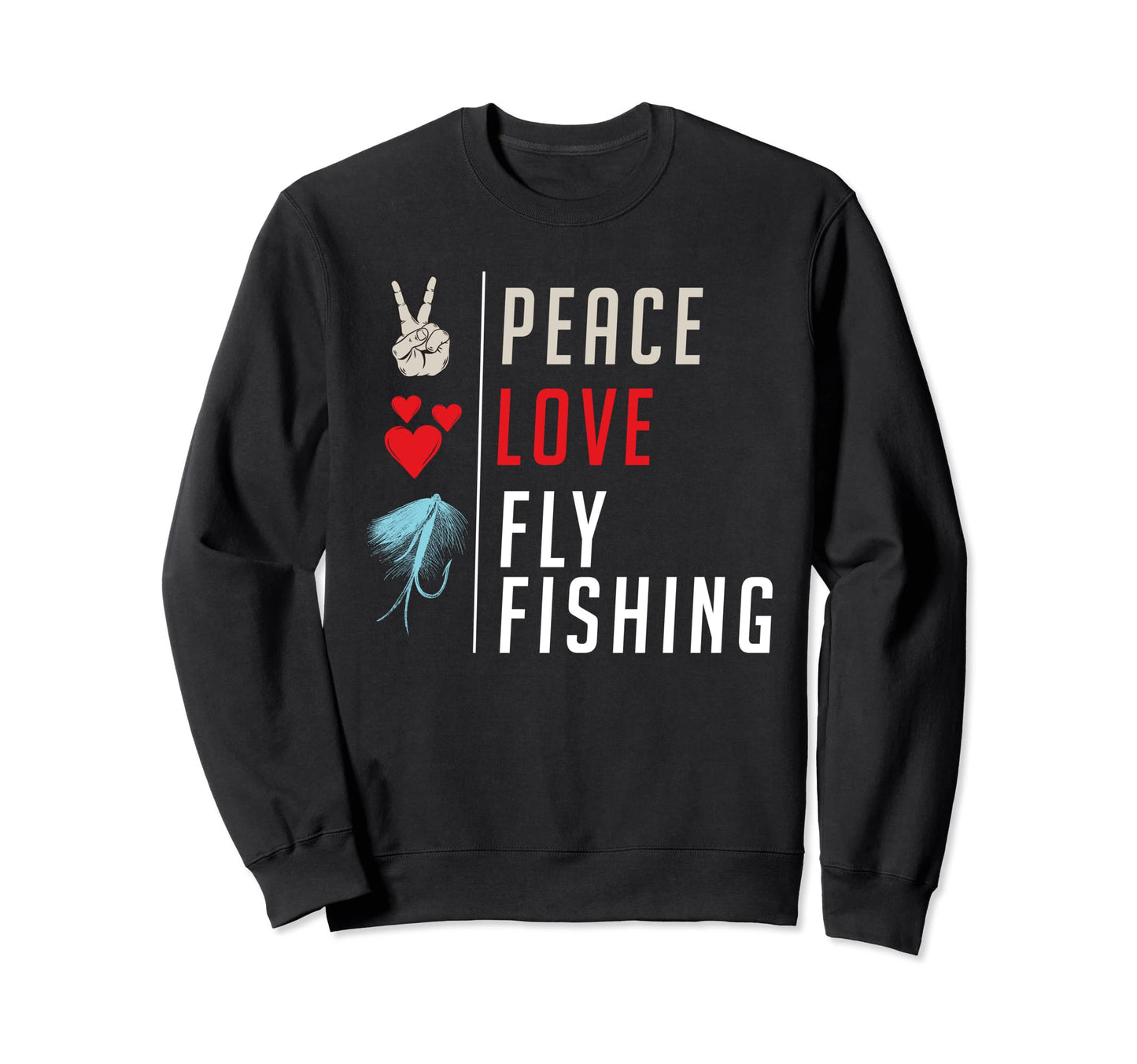 Fly Fishing Gifts Fly Fishing Sweatshirt - Trendy Graphic for Adults - T-Shirt, Sweatshirt, Hoodie