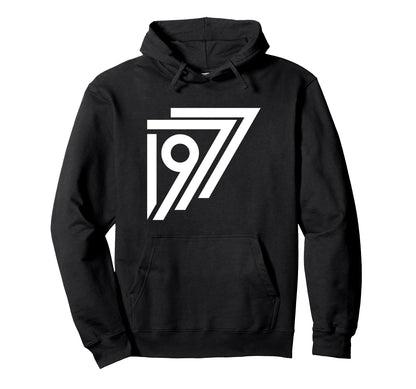 1977 Birthday Grunge Alternative Hoodie - Streetwear Style Unisex - T-Shirt, Sweatshirt, Hoodie