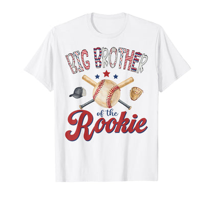 Big Brother Rookie 1St Birthday T-Shirt - Minimalist Print Men Women - T-Shirt, Sweatshirt, Hoodie