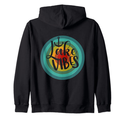 Lakes And Vibes Boho Designs Sweatshirt - Minimalist Print Men Women - T-Shirt, Sweatshirt, Hoodie