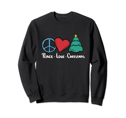 Peace Love Tree Heart Sweatshirt - Custom Art Print for Adults - T-Shirt, Sweatshirt, Hoodie