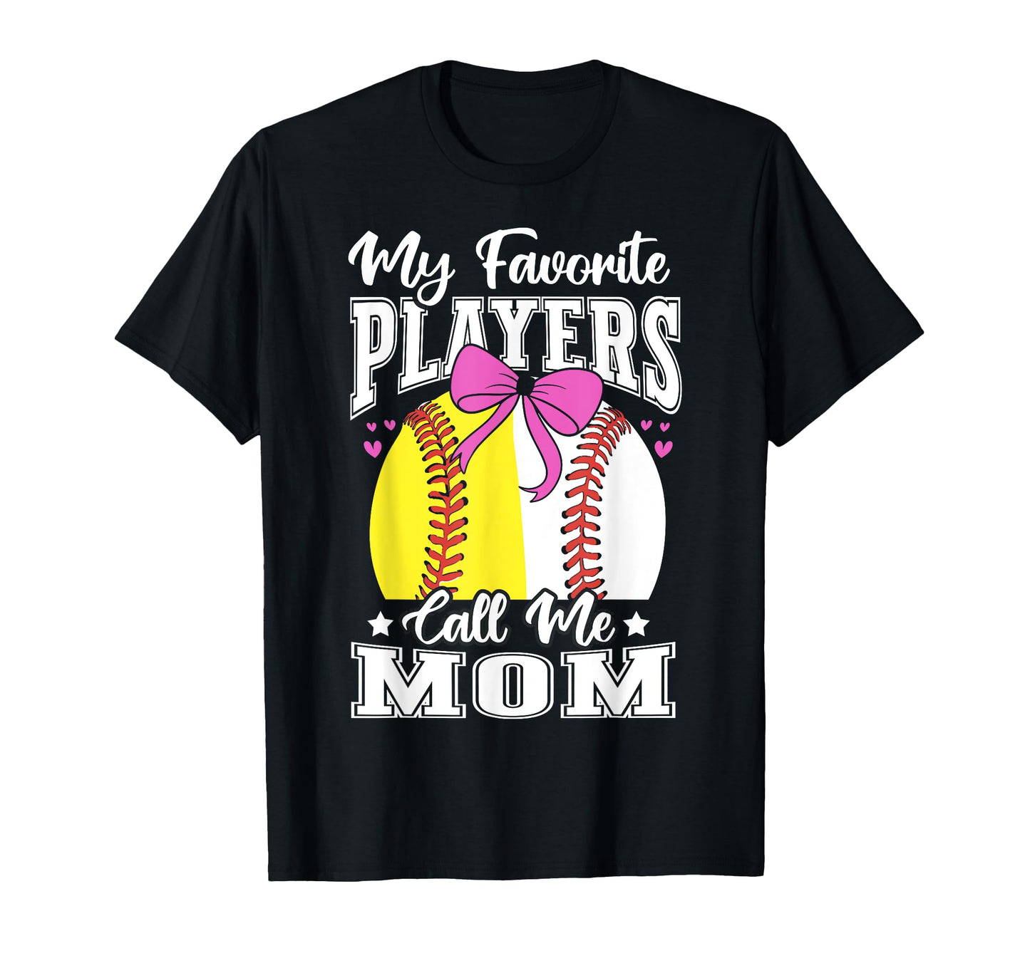Favorite Softball Baseball Players T-Shirt - Custom Art Print Men Women - T-Shirt, Sweatshirt, Hoodie