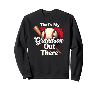 Happy Grandpa Baseball Pride Fest Sweatshirt - Trendy Graphic for Adults - T-Shirt, Sweatshirt, Hoodie