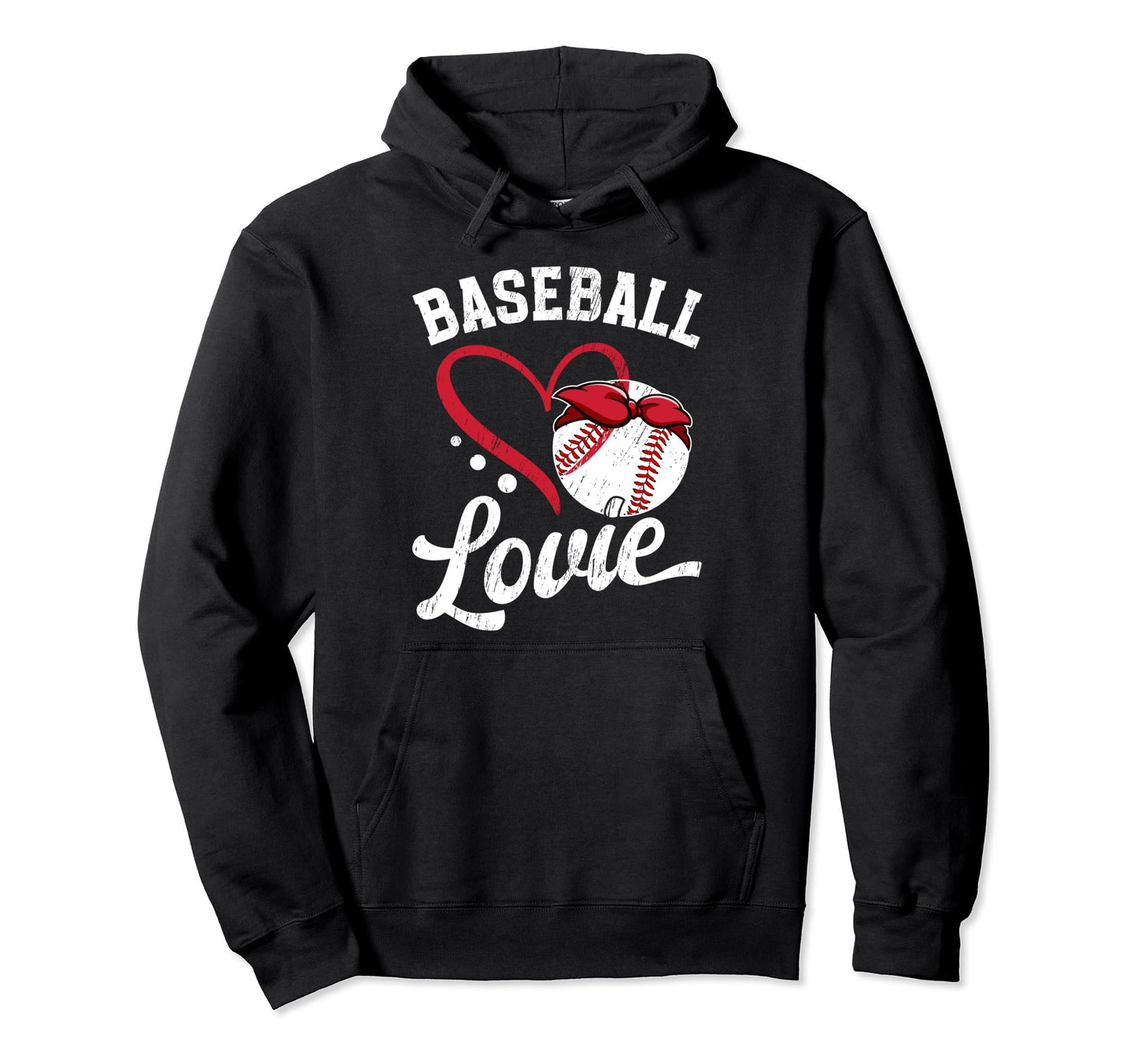Baseball Lovie Grandma Lovie Hoodie - Fun Novelty Design for Adults - T-Shirt, Sweatshirt, Hoodie