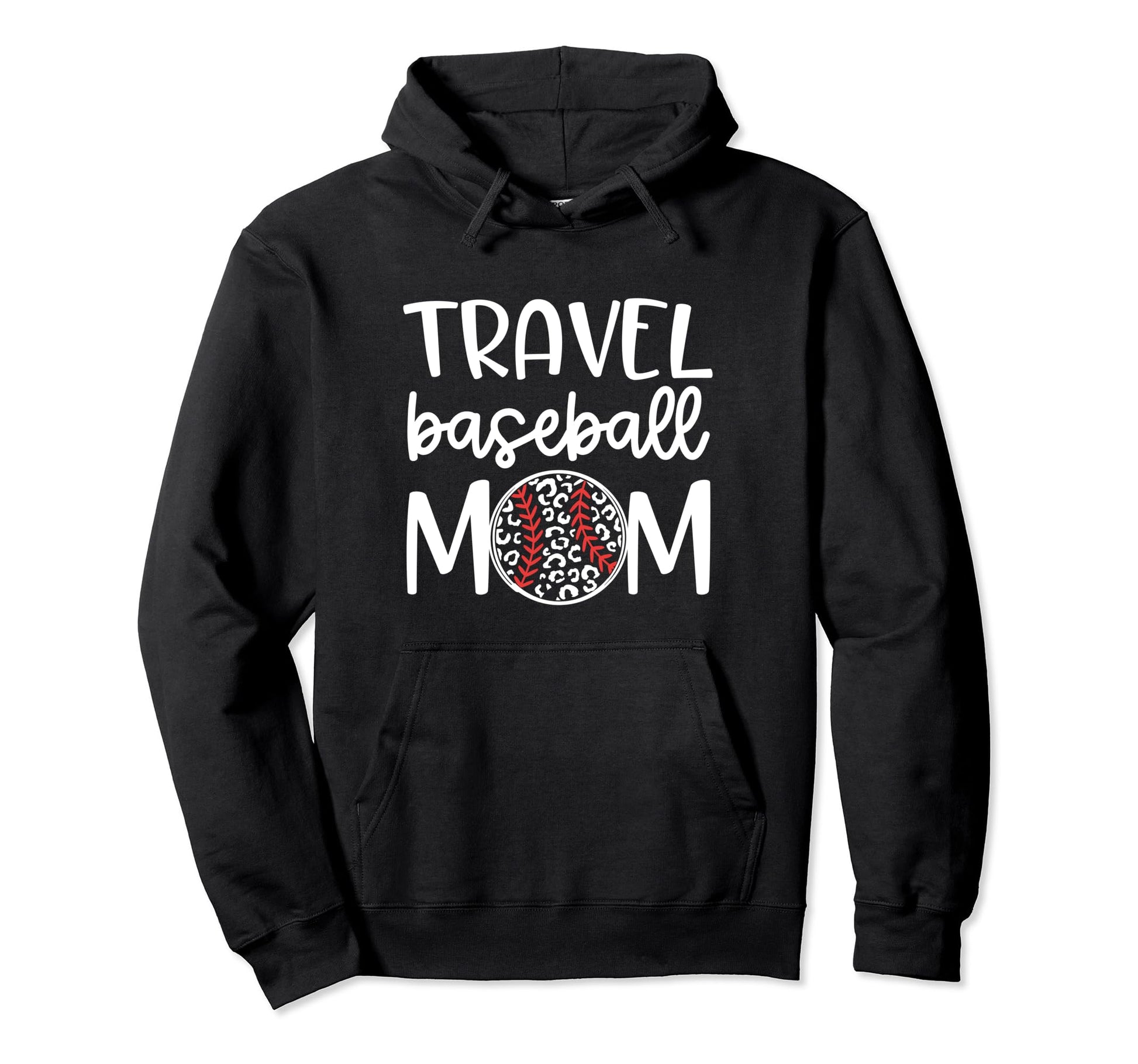 Travel Baseball Mom Proud Sports Mom Hoodie - Graphic Print Men Women - T-Shirt, Sweatshirt, Hoodie