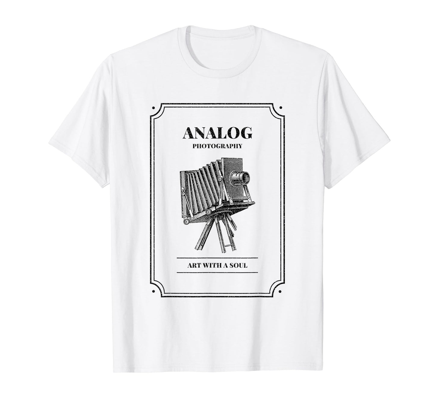 Analog Photography Art Soul Camera T-Shirt - Streetwear Style Unisex - T-Shirt, Sweatshirt, Hoodie