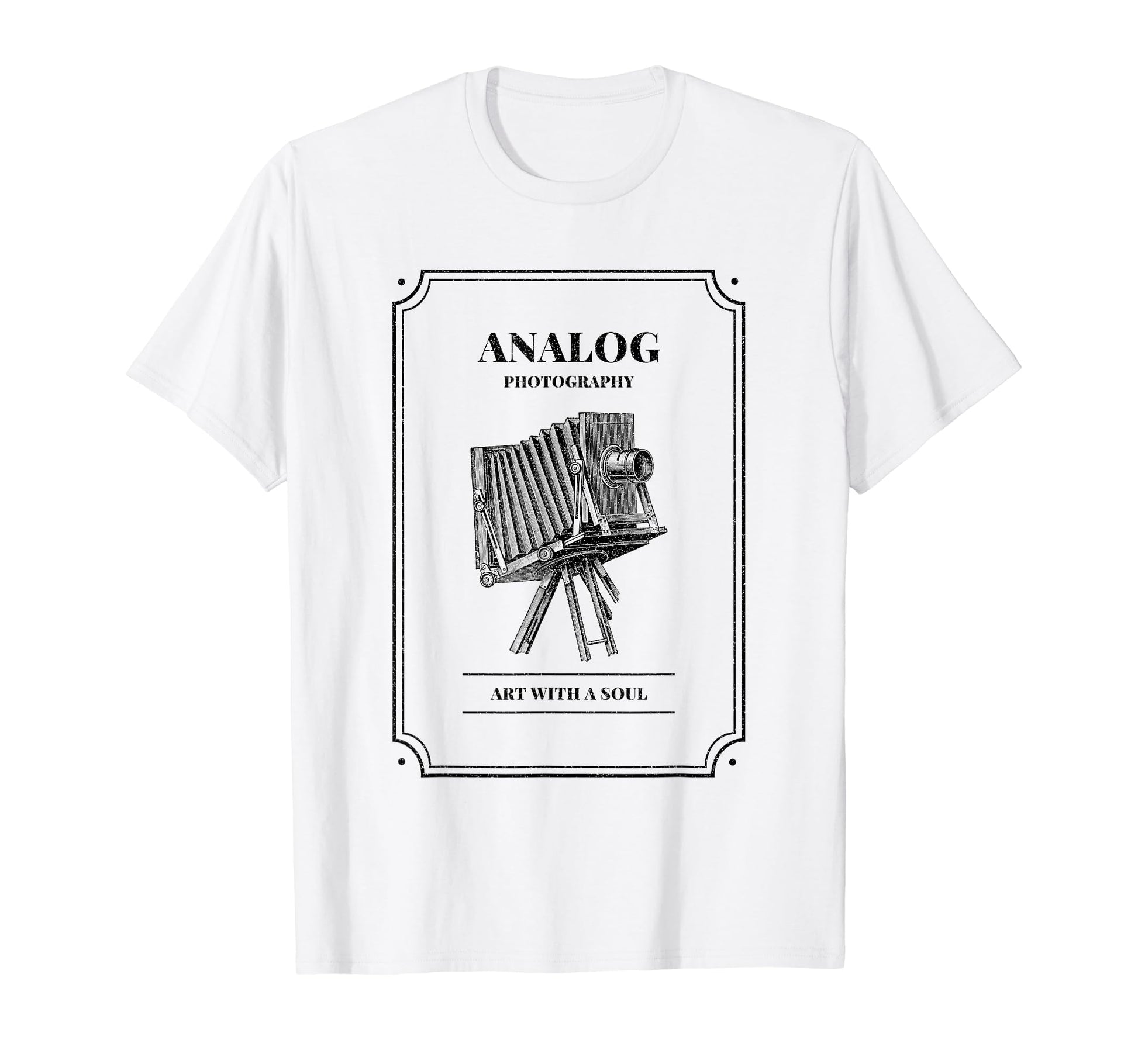Analog Photography Art Soul Camera T-Shirt - Streetwear Style Unisex - T-Shirt, Sweatshirt, Hoodie
