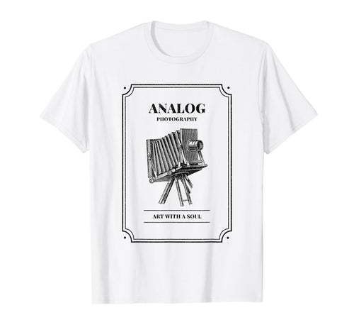 Analog Photography Art Soul Camera T-Shirt - Streetwear Style Unisex - T-Shirt, Sweatshirt, Hoodie