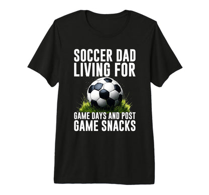 Living Game Days And Post Game Snacks T-Shirt - Aesthetic Graphic Unisex - T-Shirt, Sweatshirt, Hoodie