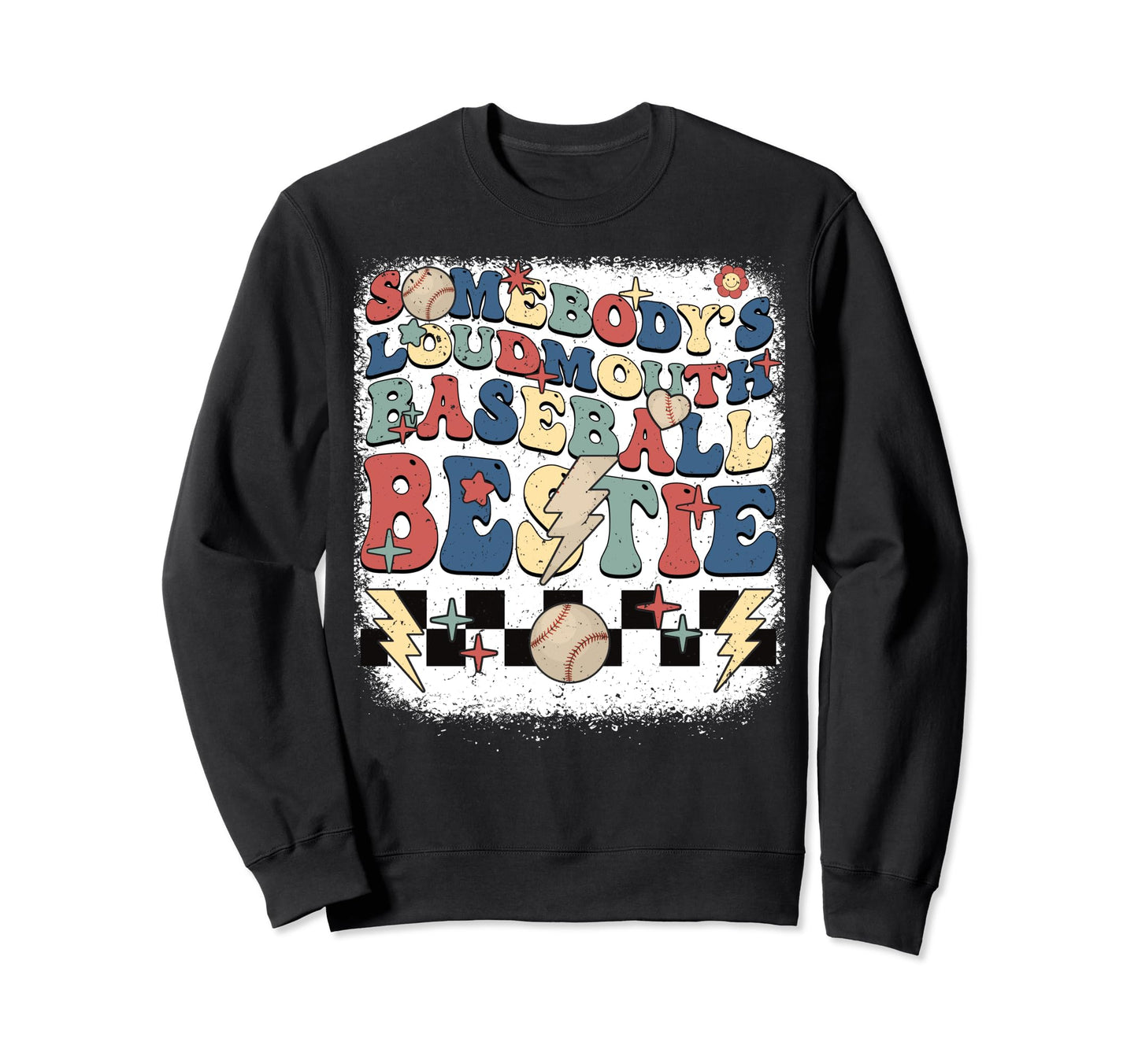 Somebody Loudmouth Bestie Sweatshirt - Aesthetic Graphic Men Women - T-Shirt, Sweatshirt, Hoodie