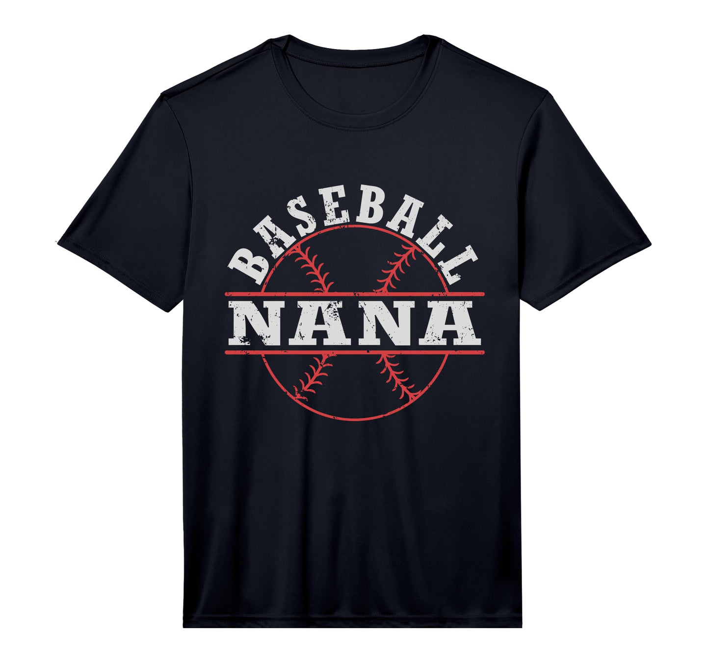 Mens Baseball Nana Performance T-Shirt - Trendy Graphic for Adults - T-Shirt, Sweatshirt, Hoodie