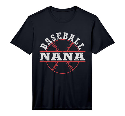 Mens Baseball Nana Performance T-Shirt - Trendy Graphic for Adults - T-Shirt, Sweatshirt, Hoodie