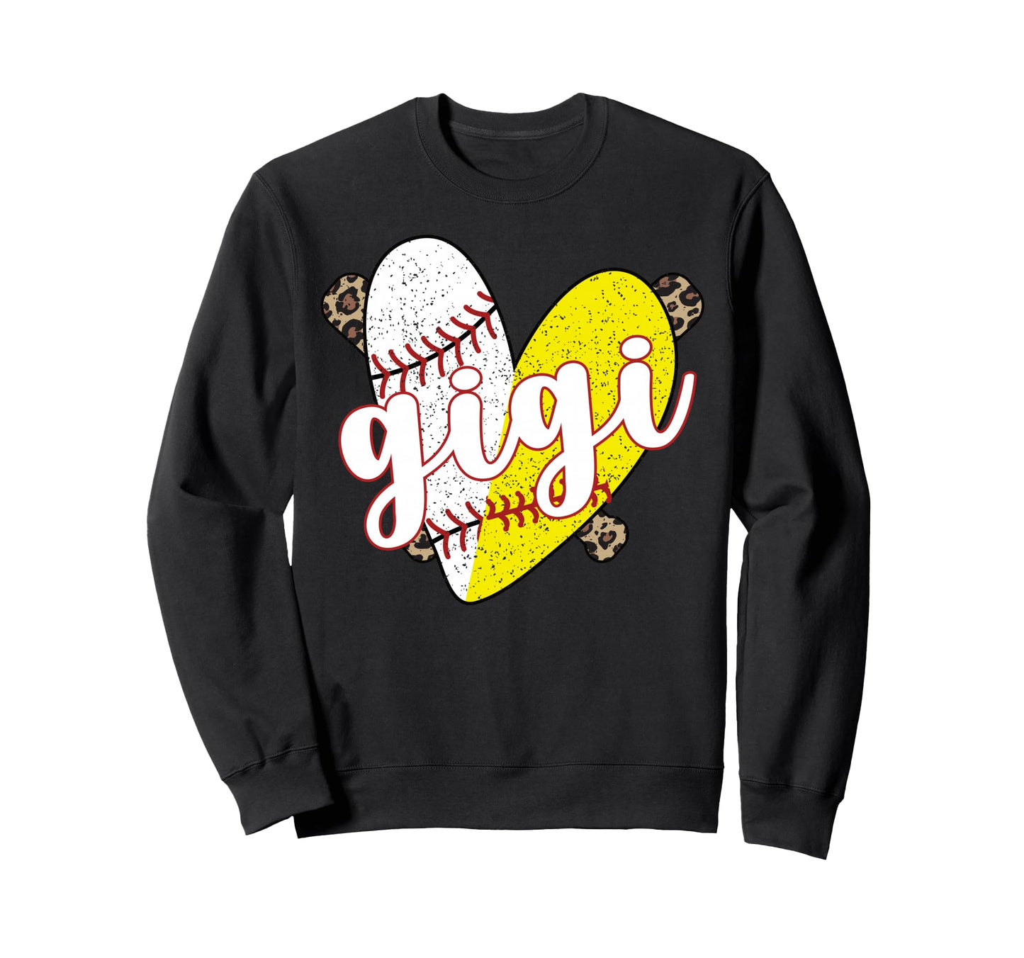 Proud Baseball Softball Gigi Sweatshirt - Fun Novelty Design for Adults - T-Shirt, Sweatshirt, Hoodie