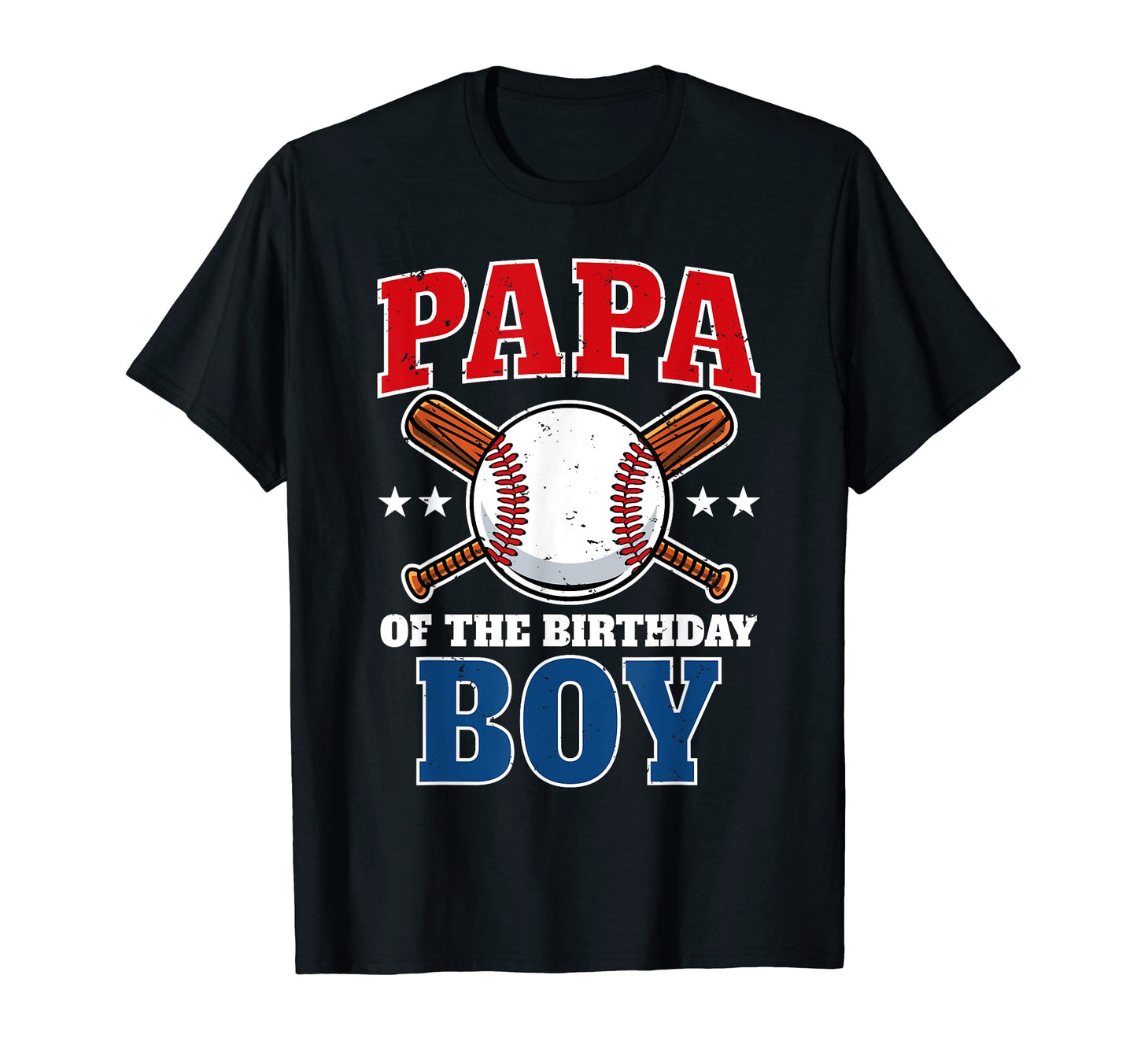 Mens Papa Birthday Baseball Birthday T-Shirt - Casual Everyday Wear Unisex - T-Shirt, Sweatshirt, Hoodie