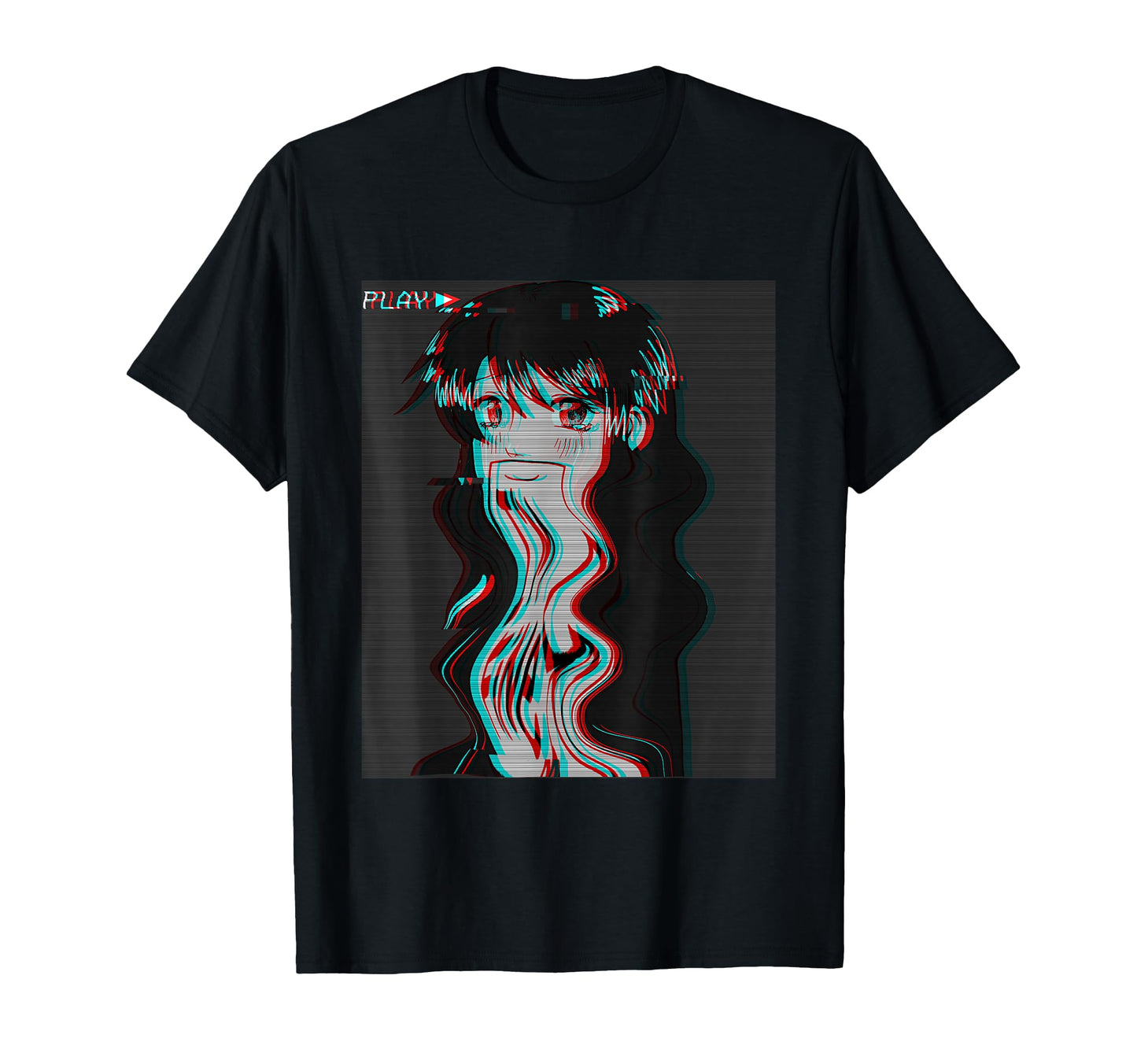 Sad Anime Eboy Egirl Harajuku T-Shirt - Fun Novelty Design for Adults - T-Shirt, Sweatshirt, Hoodie
