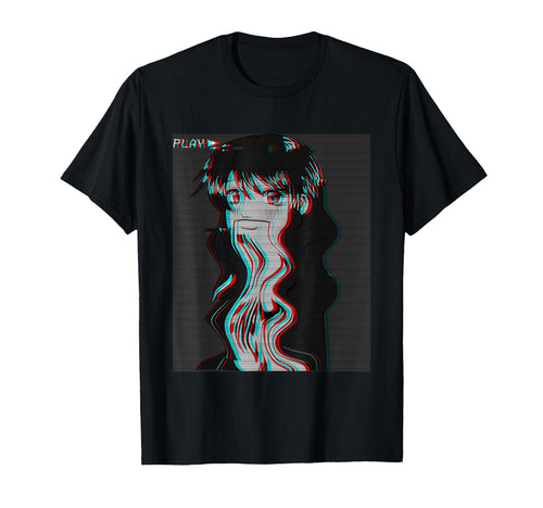 Sad Anime Eboy Egirl Harajuku T-Shirt - Fun Novelty Design for Adults - T-Shirt, Sweatshirt, Hoodie