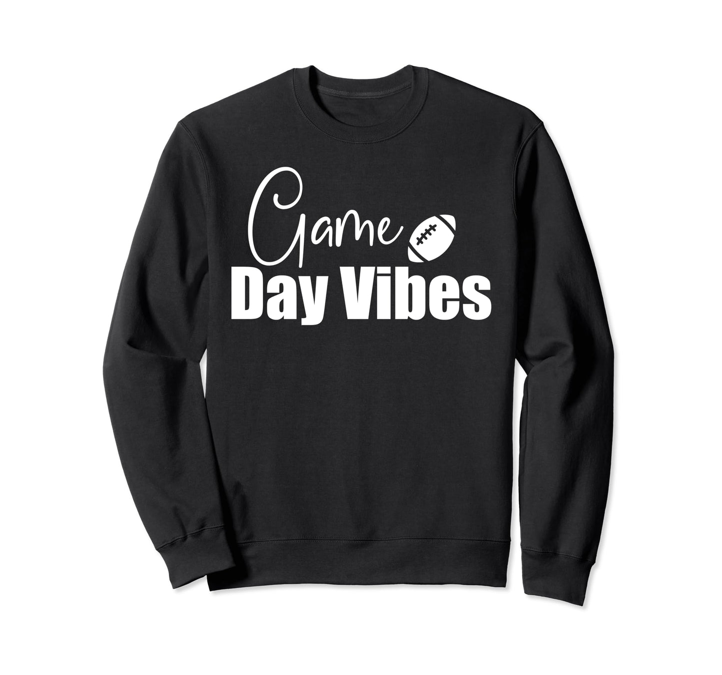 Day Vibes Football Tailgating Sweatshirt - Custom Art Print for Adults - T-Shirt, Sweatshirt, Hoodie