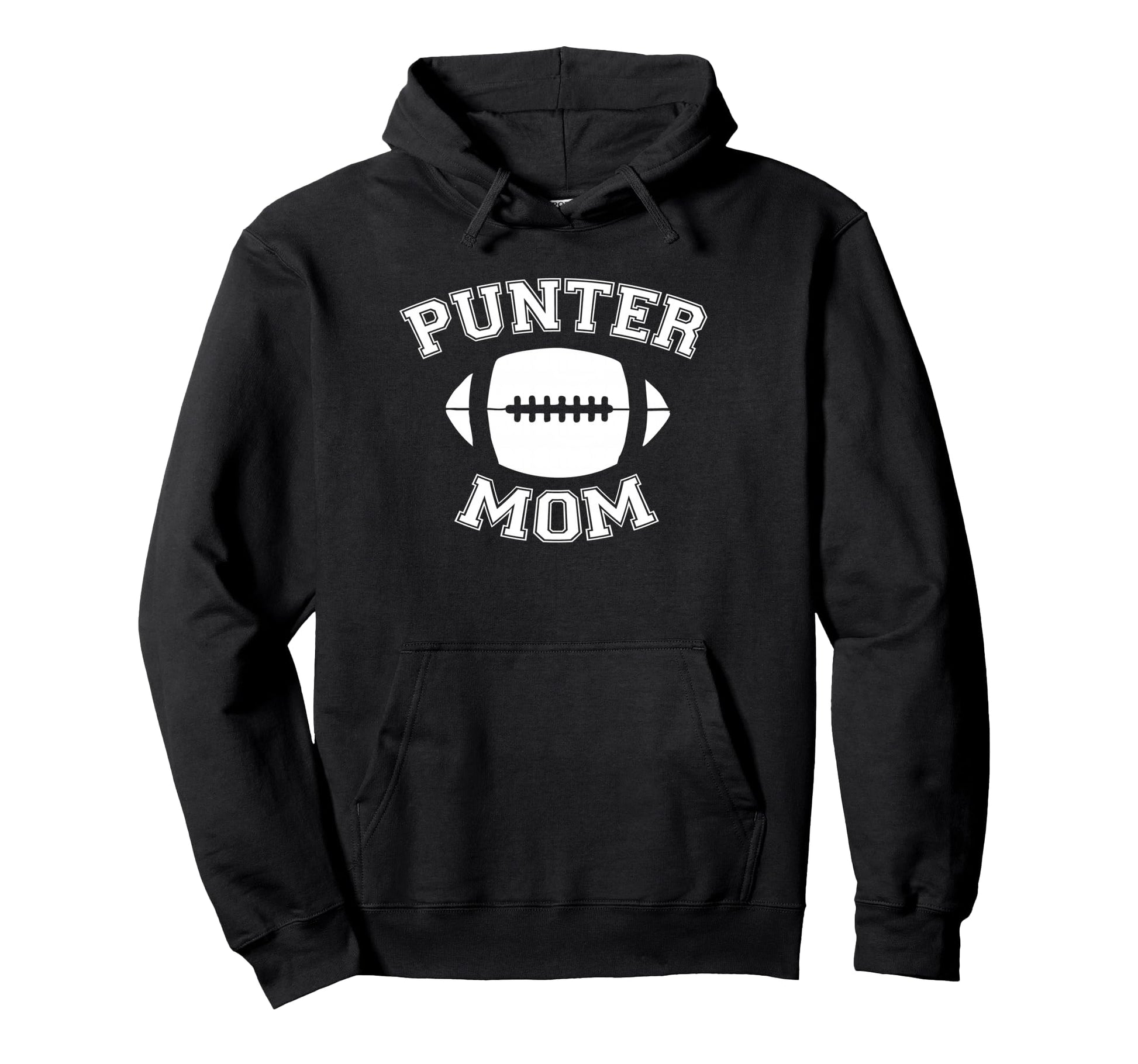 Punter Mom Football Parent Game Day Gear Hoodie - Graphic Print Unisex - T-Shirt, Sweatshirt, Hoodie
