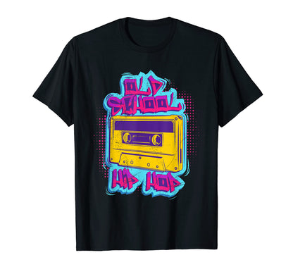 Oldschool Hip Hop Rap Music Rap 90S T-Shirt - Novelty Apparel Men Women - T-Shirt, Sweatshirt, Hoodie