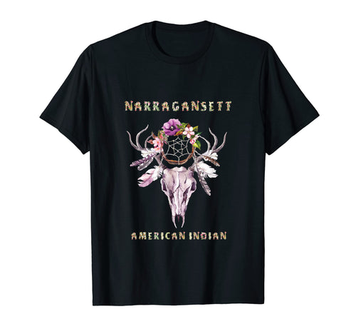 Narragansett American Indian Tribe Boho T-Shirt - Graphic Print for Adults - T-Shirt, Sweatshirt, Hoodie