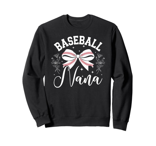 Baseball Nana Baseball Player Sweatshirt - Streetwear Style for Adults - T-Shirt, Sweatshirt, Hoodie