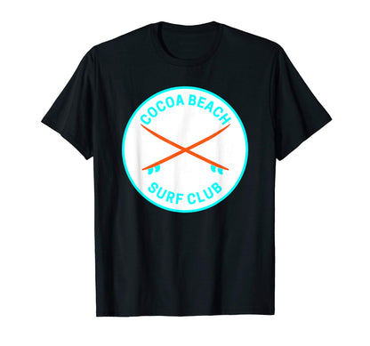 Cocoa Beach Fl Surf Club T-Shirt - Casual Everyday Wear for Adults - T-Shirt, Sweatshirt, Hoodie