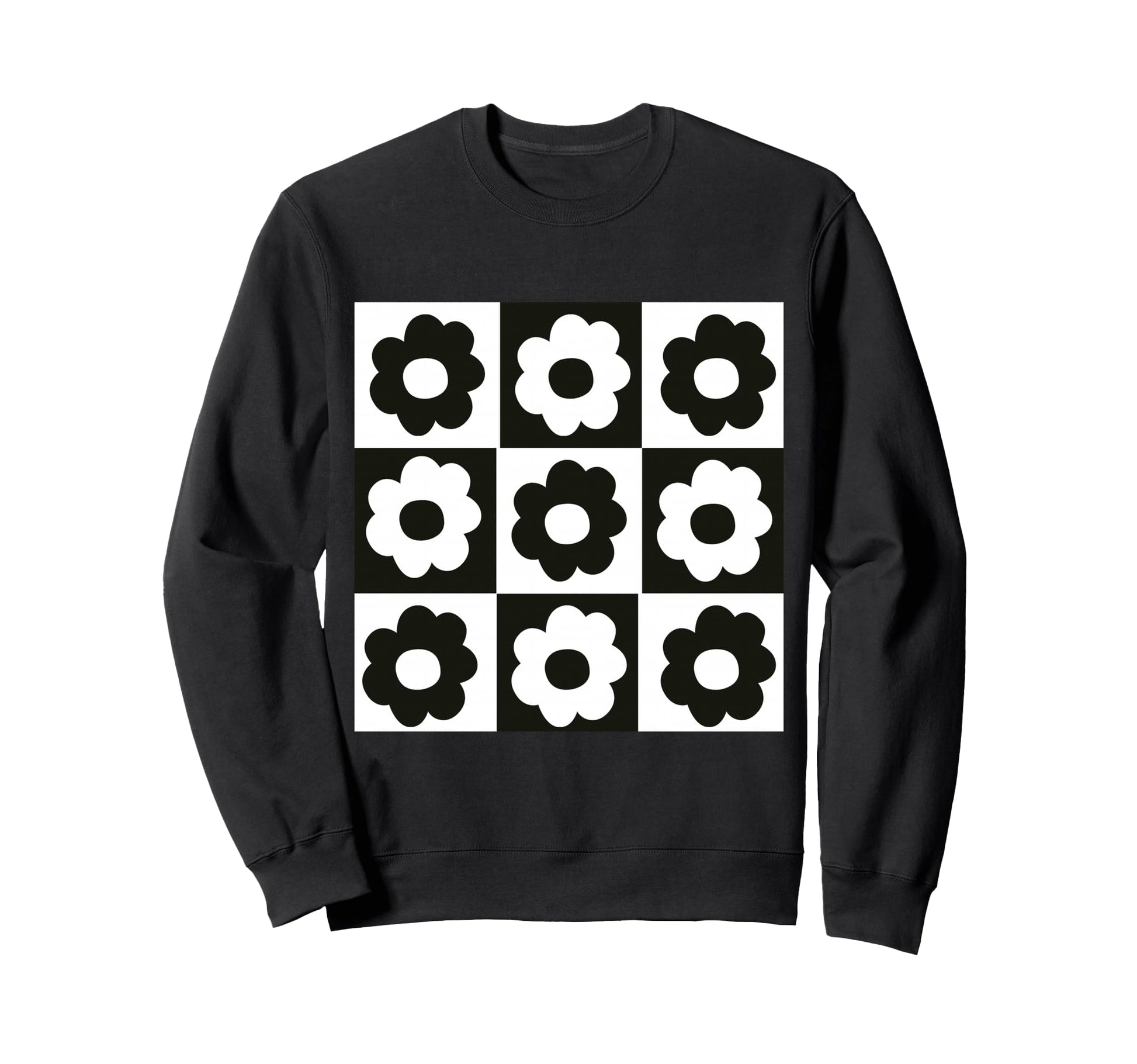 Y2K Flower Power 70Ish Vibes Peace Sweatshirt - Fun Novelty Design Unisex - T-Shirt, Sweatshirt, Hoodie