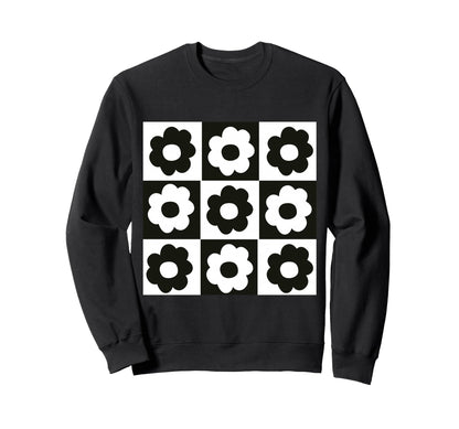 Y2K Flower Power 70Ish Vibes Peace Sweatshirt - Fun Novelty Design Unisex - T-Shirt, Sweatshirt, Hoodie
