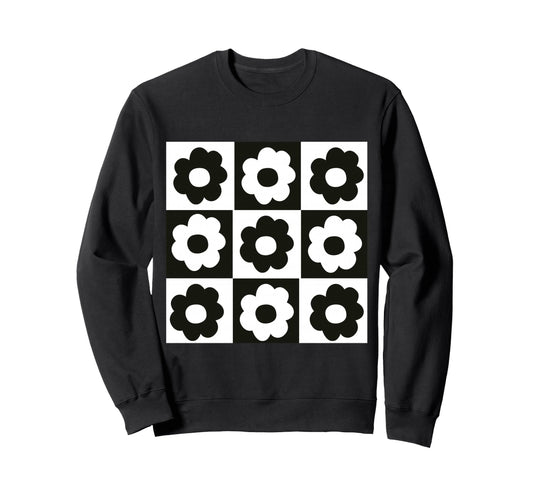 Y2K Flower Power 70Ish Vibes Peace Sweatshirt - Fun Novelty Design Unisex - T-Shirt, Sweatshirt, Hoodie
