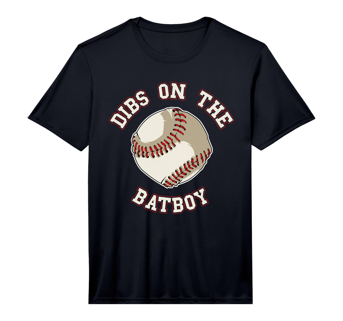 Mens Dibs Batboy Funny Baseball Wife T-Shirt - Casual Everyday Wear Unisex - T-Shirt, Sweatshirt, Hoodie