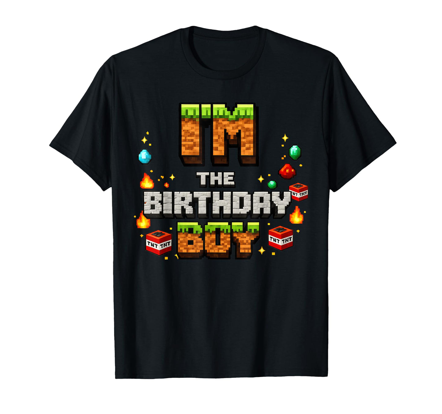 Im Birthday Video Gamer Pixel Number T-Shirt - Trendy Graphic Unisex - T-Shirt, Sweatshirt, Hoodie