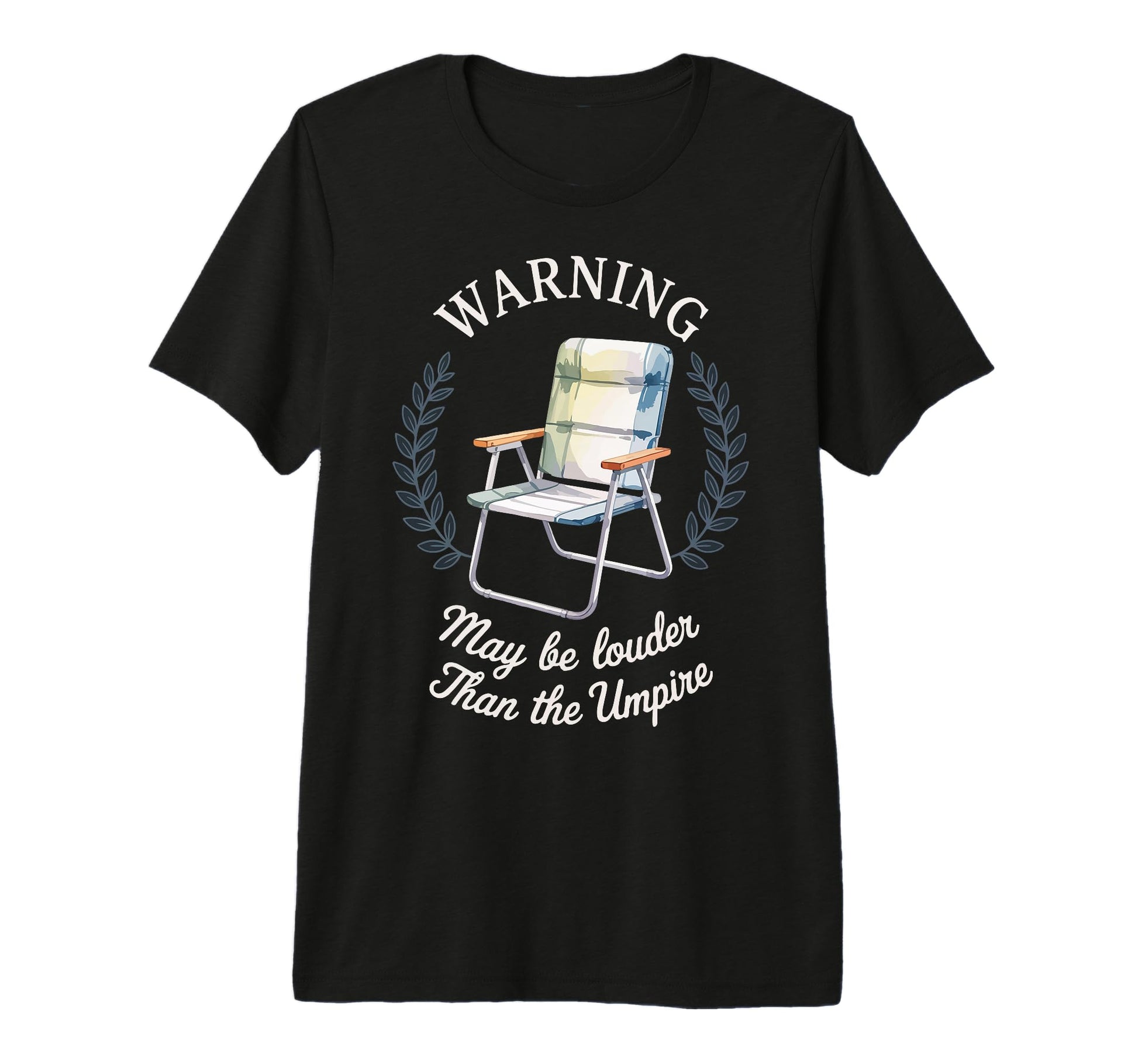 Warning May Be Louder Than Umpire Tri T-Shirt - Streetwear Style Unisex - T-Shirt, Sweatshirt, Hoodie