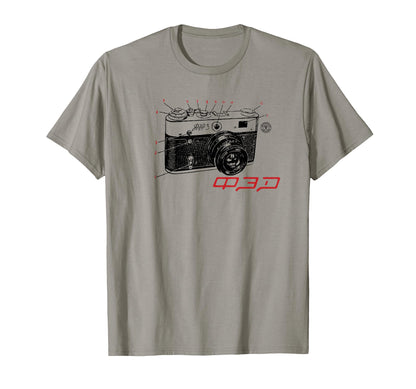 Fed Rangefinder Ussr Soviet T-Shirt - Novelty Apparel for Adults - T-Shirt, Sweatshirt, Hoodie
