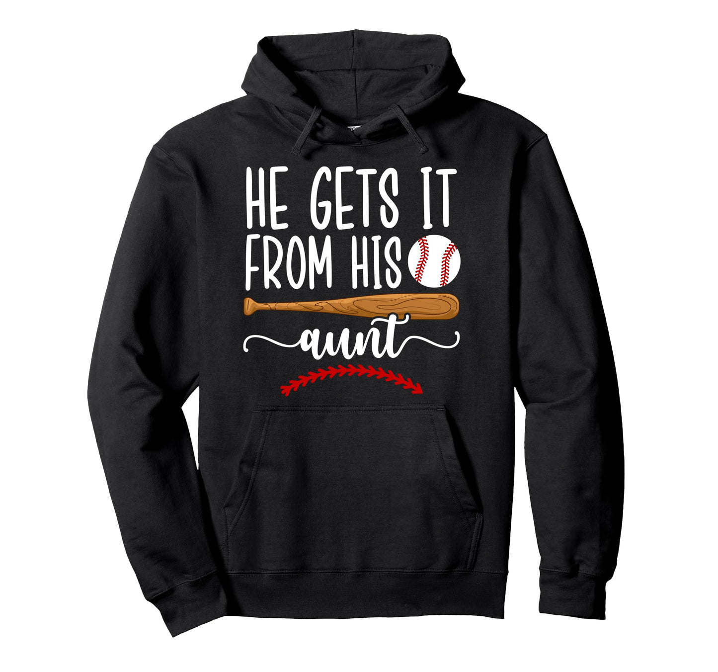 Proud Baseball Aunt Baseball Player Aunt Hoodie - Custom Art Print Unisex - T-Shirt, Sweatshirt, Hoodie