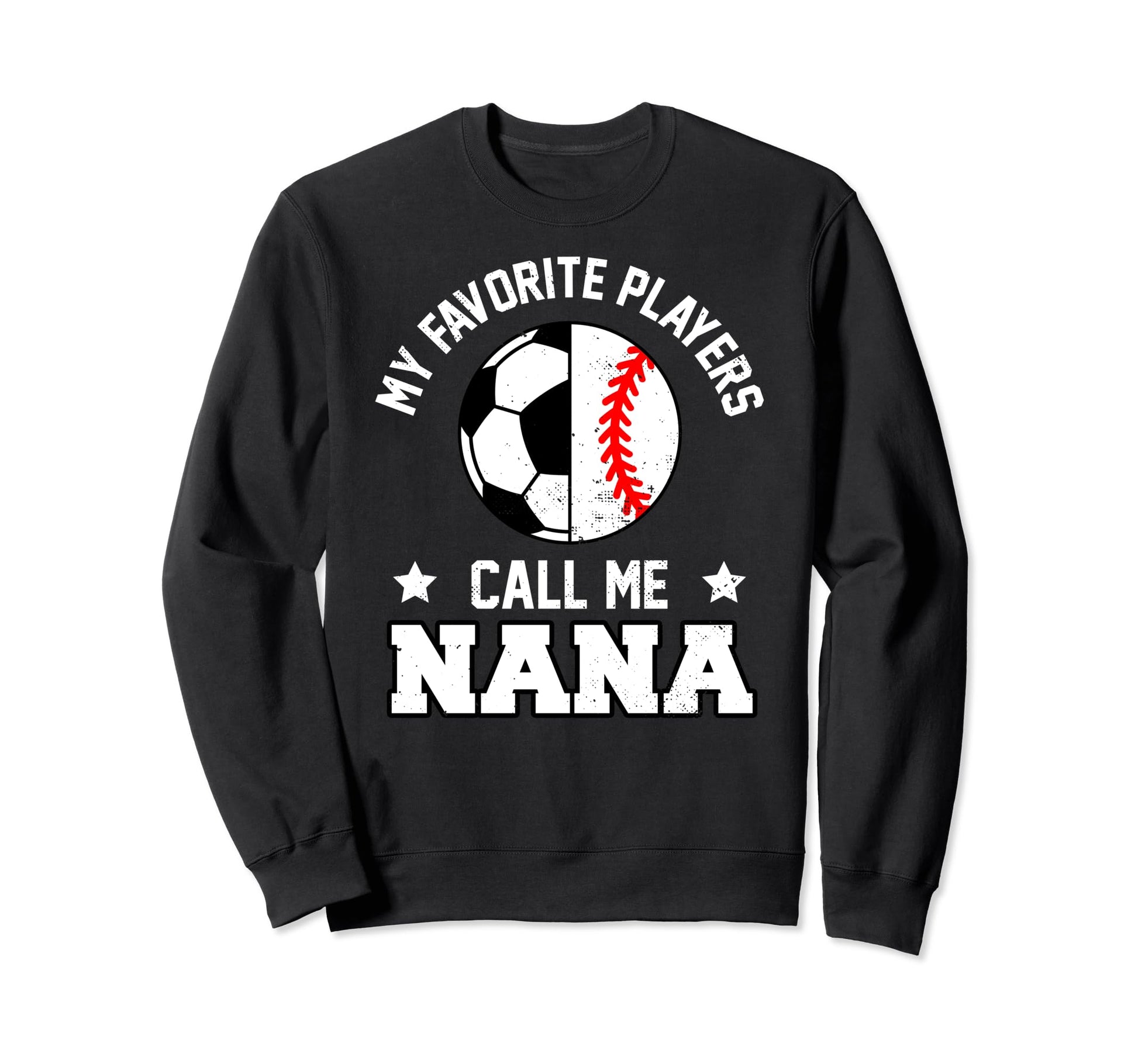 My Favorites Soccer Baseball Players Sweatshirt - Novelty Apparel Unisex - T-Shirt, Sweatshirt, Hoodie