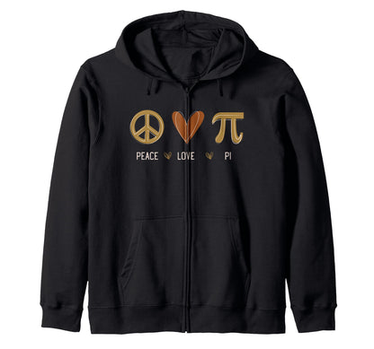 Peace Heart And Pi Symbol Sweatshirt - Trendy Graphic for Adults - T-Shirt, Sweatshirt, Hoodie