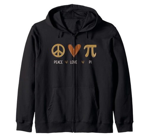 Peace Heart And Pi Symbol Sweatshirt - Trendy Graphic for Adults - T-Shirt, Sweatshirt, Hoodie