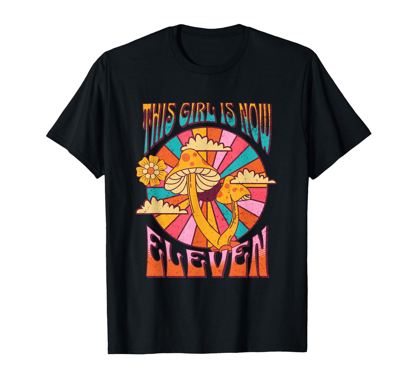 This Is Now 11 Mushroom 11Th T-Shirt - Fun Novelty Design for Adults - T-Shirt, Sweatshirt, Hoodie