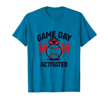 Game Day Mom Activated Baseball T-Shirt - Streetwear Style Men Women - T-Shirt, Sweatshirt, Hoodie