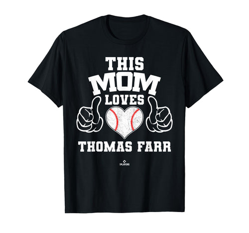 This Mom Loves Thomas Farr T-Shirt - Casual Everyday Wear for Adults - T-Shirt, Sweatshirt, Hoodie