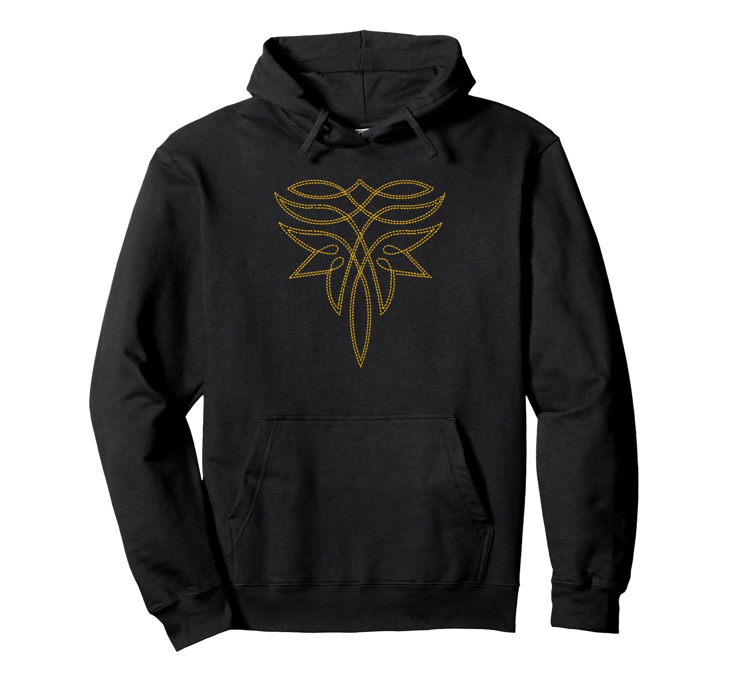 Western Cowboy Boot Stitch Minimalist Hoodie - Trendy Graphic for Adults - T-Shirt, Sweatshirt, Hoodie