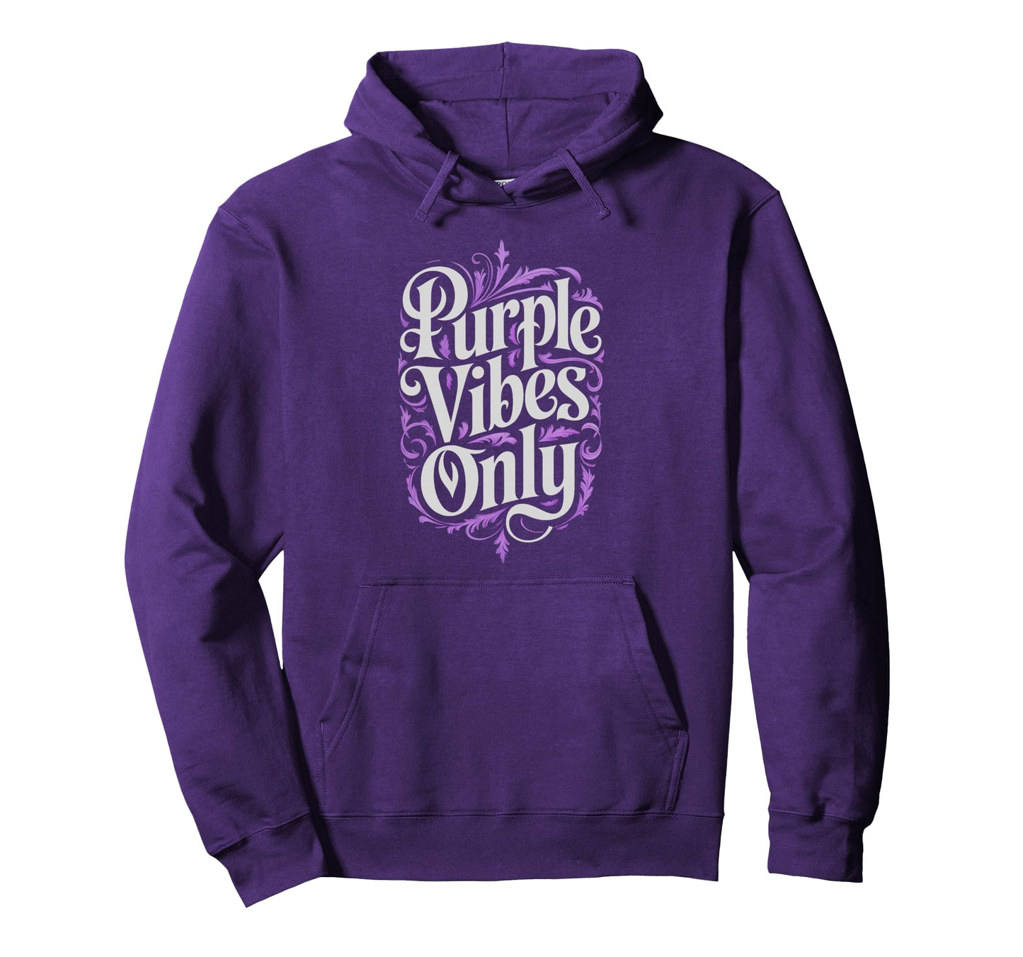 Purple Vibes Only Tournament Field Day Hoodie - Unique Graphic Men Women - T-Shirt, Sweatshirt, Hoodie